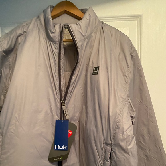 Huk Jacket gray color - Picture 1 of 8